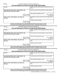 Fill Out a Valid Rpd 41359 New Mexico Template